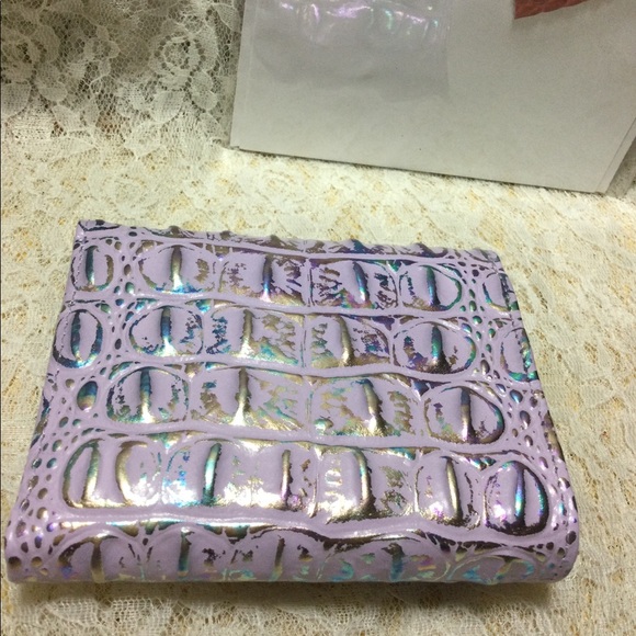 NWT $FIRM$$ BRAHMIN VIOLET WONDERLAND Small Veronica..  BUNDLE DISCOUNT ONLY - Picture 2 of 7